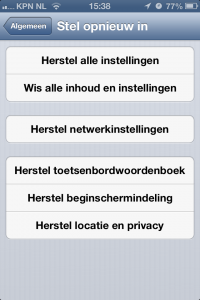 netwerkinstellingen